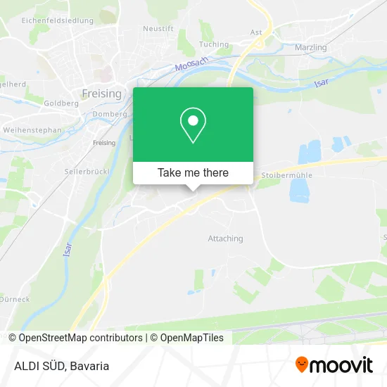 ALDI SÜD map