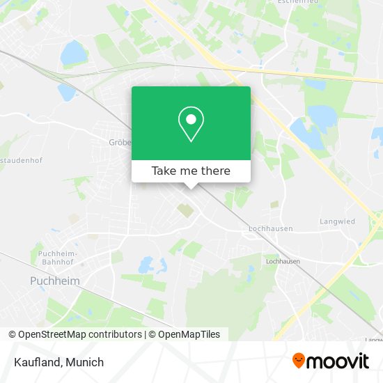 Kaufland map