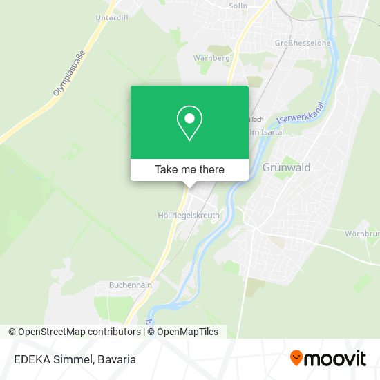 EDEKA Simmel map