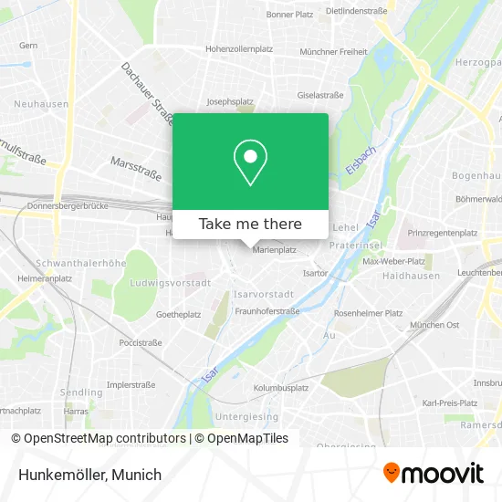 Hunkemöller map