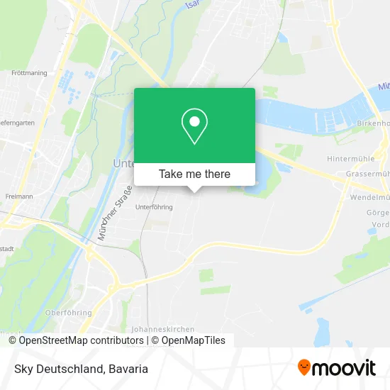 Карта Sky Deutschland