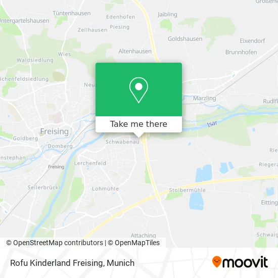 Карта Rofu Kinderland Freising
