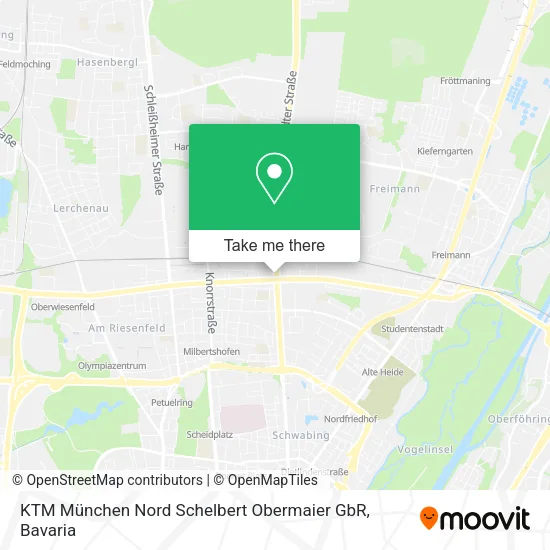 Карта KTM München Nord Schelbert Obermaier GbR