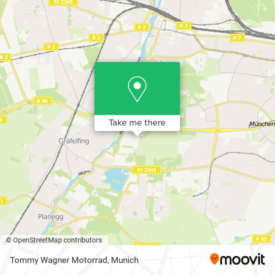 Tommy Wagner Motorrad map