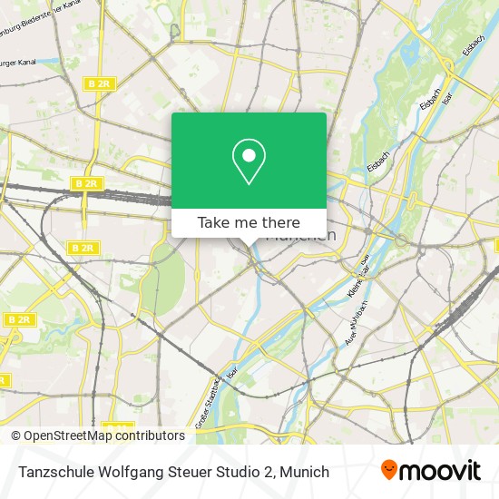 Карта Tanzschule Wolfgang Steuer Studio 2