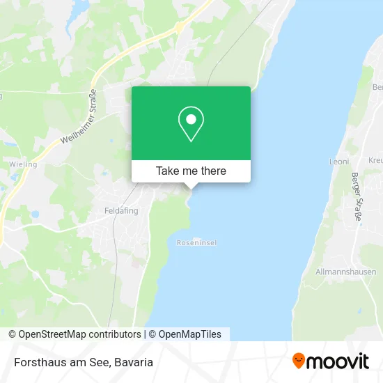 Карта Forsthaus am See