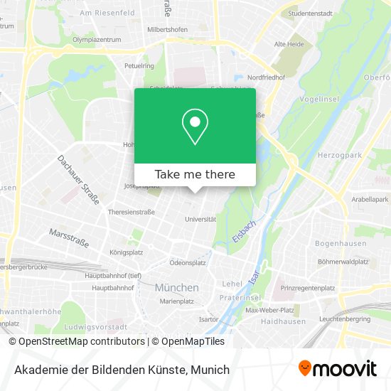 Akademie der Bildenden Künste map