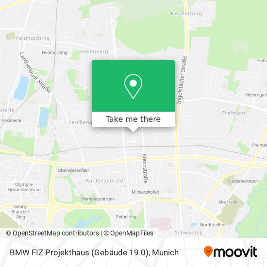 BMW FIZ Projekthaus (Gebäude 19.0) map