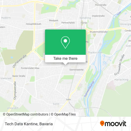 Карта Tech Data Kantine