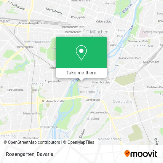 Карта Rosengarten