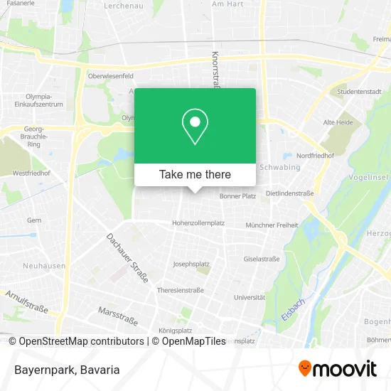 Карта Bayernpark