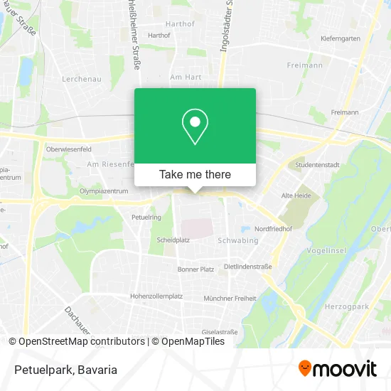 Карта Petuelpark