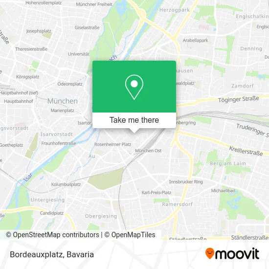 Карта Bordeauxplatz