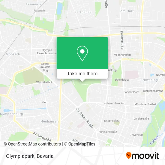 Карта Olympiapark