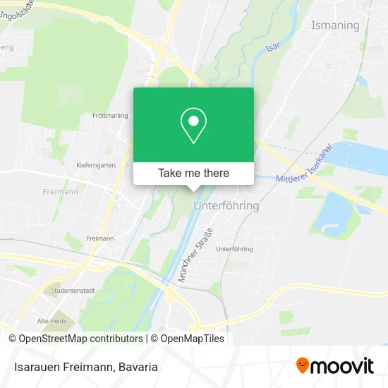 Карта Isarauen Freimann