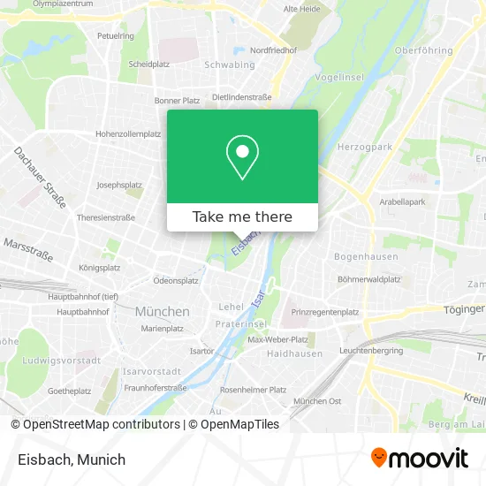 Карта Eisbach