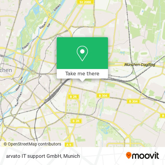 arvato IT support GmbH map