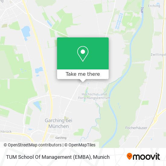 TUM School Of Management (EMBA) map