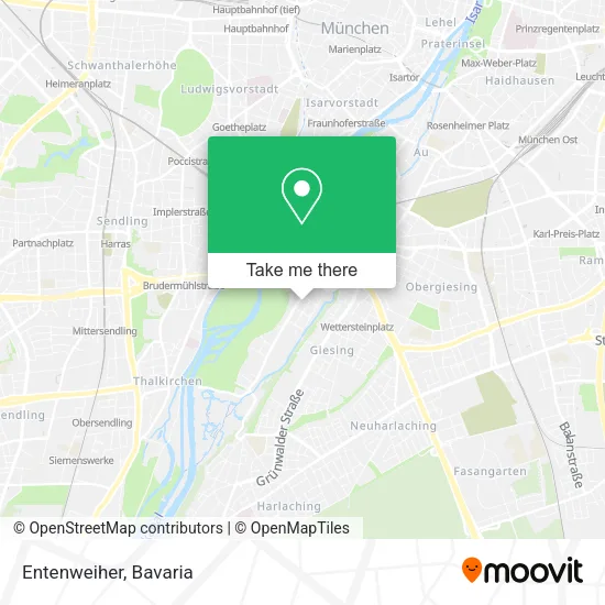 Карта Entenweiher