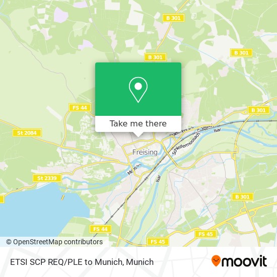 How To Get To Etsi Scp Req Ple To Munich In Freising By Bus S Bahn Or Train Moovit