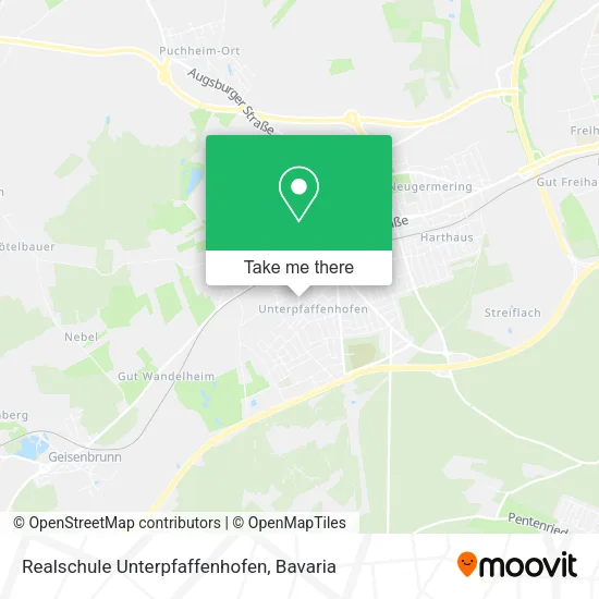 Realschule Unterpfaffenhofen map