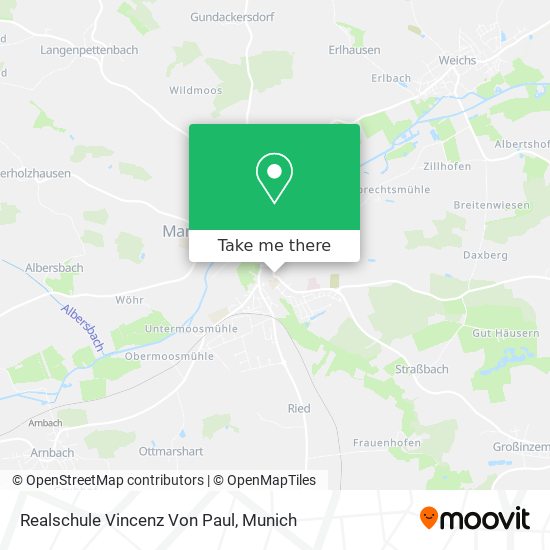 Realschule Vincenz Von Paul map