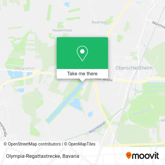Карта Olympia-Regattastrecke
