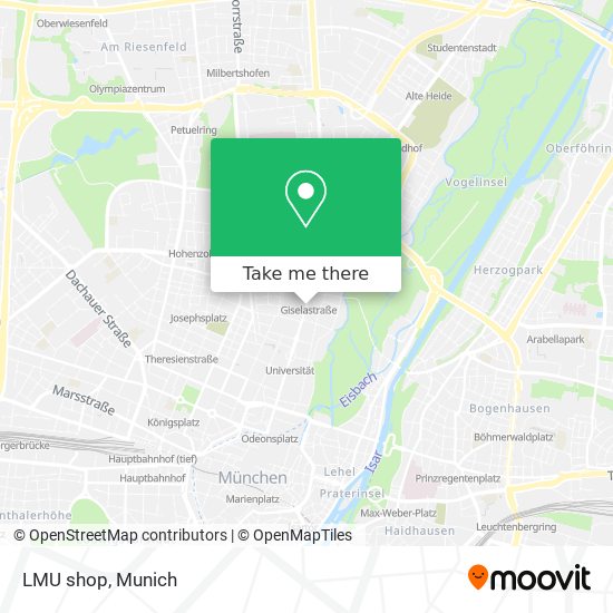 LMU shop map