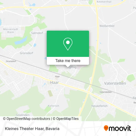 Kleines Theater Haar map