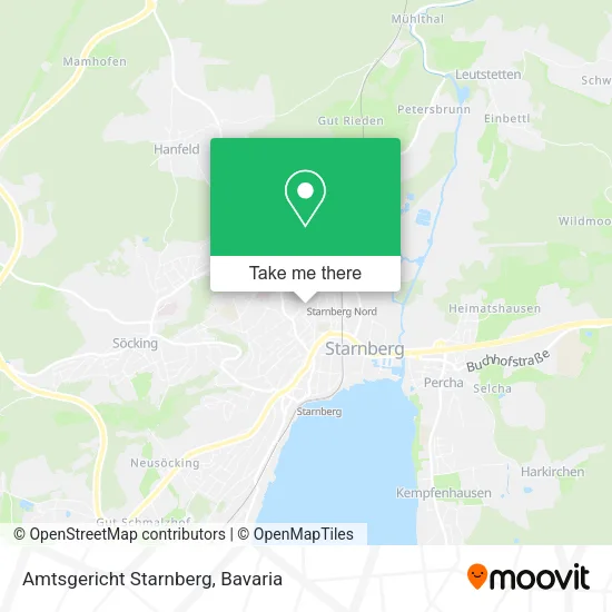 Карта Amtsgericht Starnberg