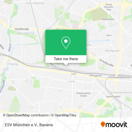 Карта ESV München e.V.