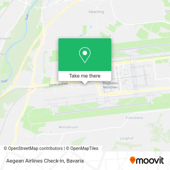 Карта Aegean Airlines Check-in