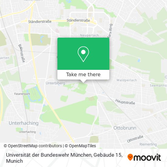 Universität der Bundeswehr München, Gebäude 15 map