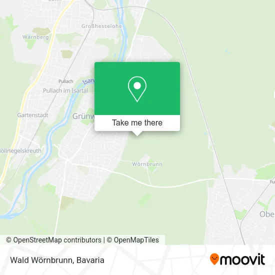 Карта Wald Wörnbrunn