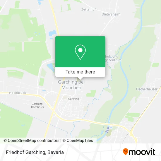 Карта Friedhof Garching