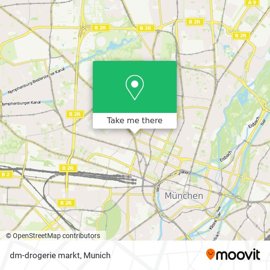 dm-drogerie markt map