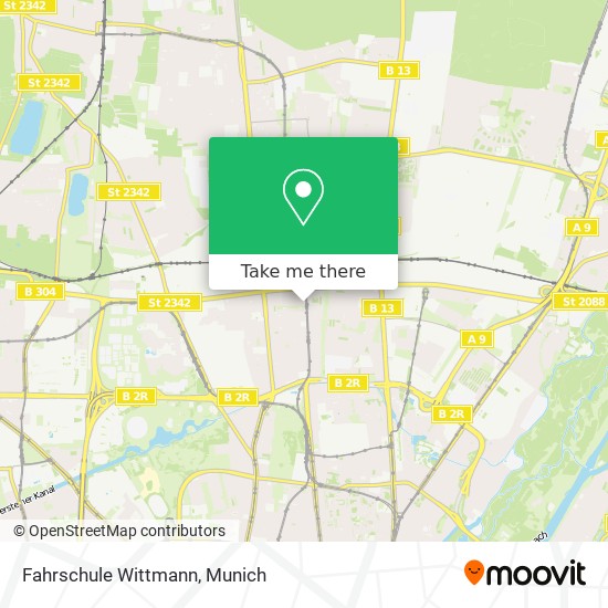 Карта Fahrschule Wittmann