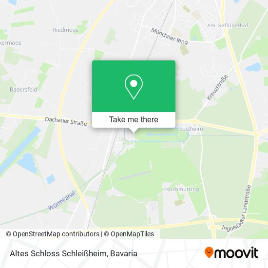 Altes Schloss Schleißheim map