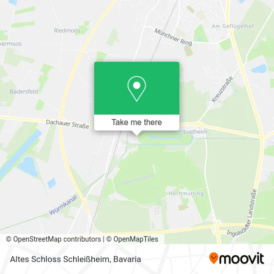 Карта Altes Schloss Schleißheim