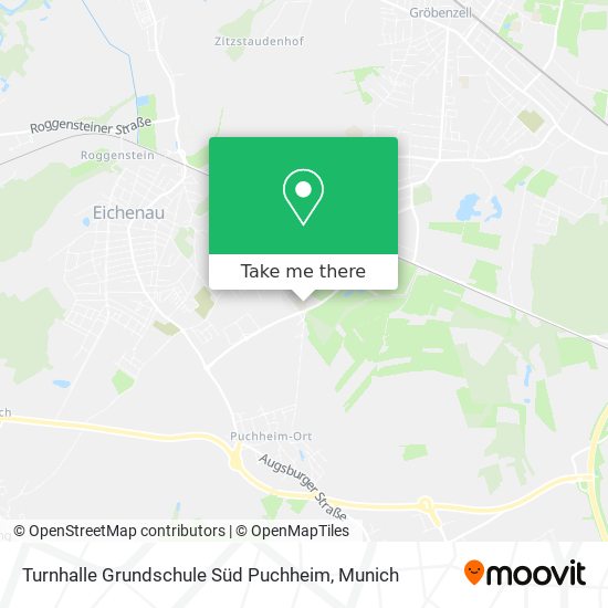 Turnhalle Grundschule Süd Puchheim map