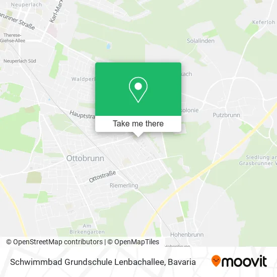 Карта Schwimmbad Grundschule Lenbachallee