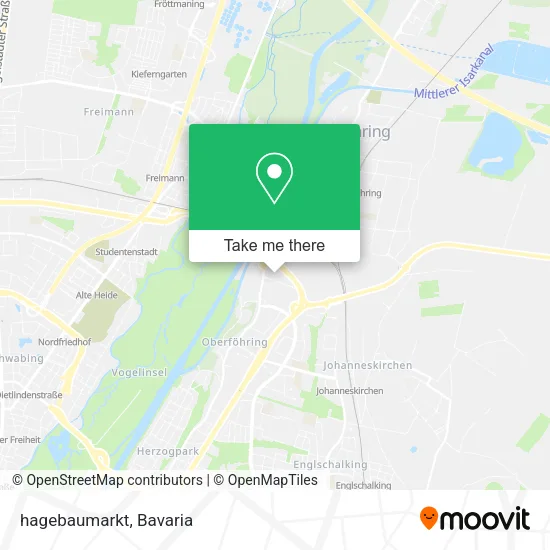 hagebaumarkt map