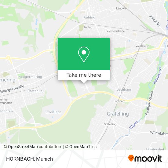 HORNBACH map