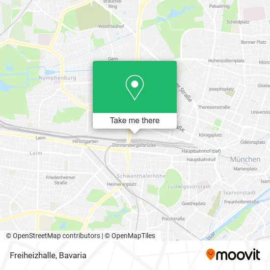 Freiheizhalle map