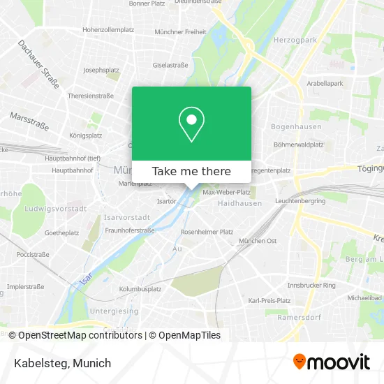 Карта Kabelsteg