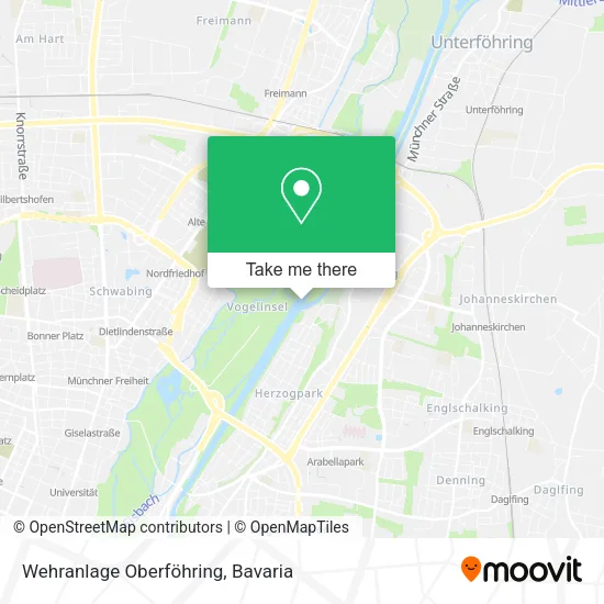 Карта Wehranlage Oberföhring