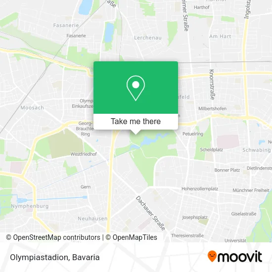 Карта Olympiastadion