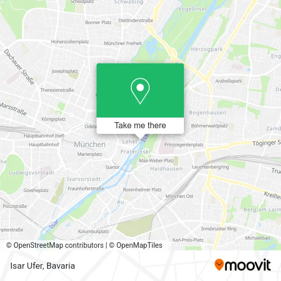 Карта Isar Ufer