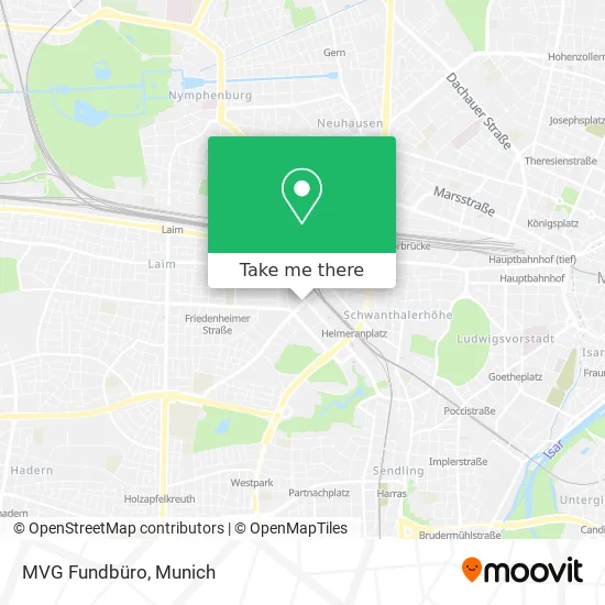 MVG Fundbüro map