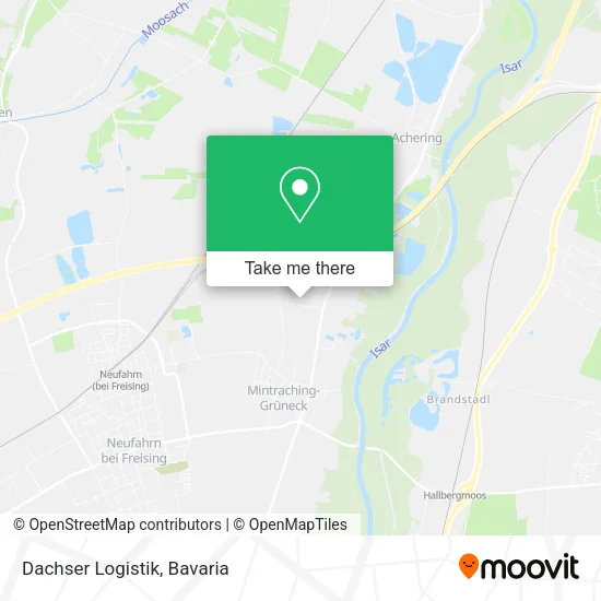 Карта Dachser Logistik